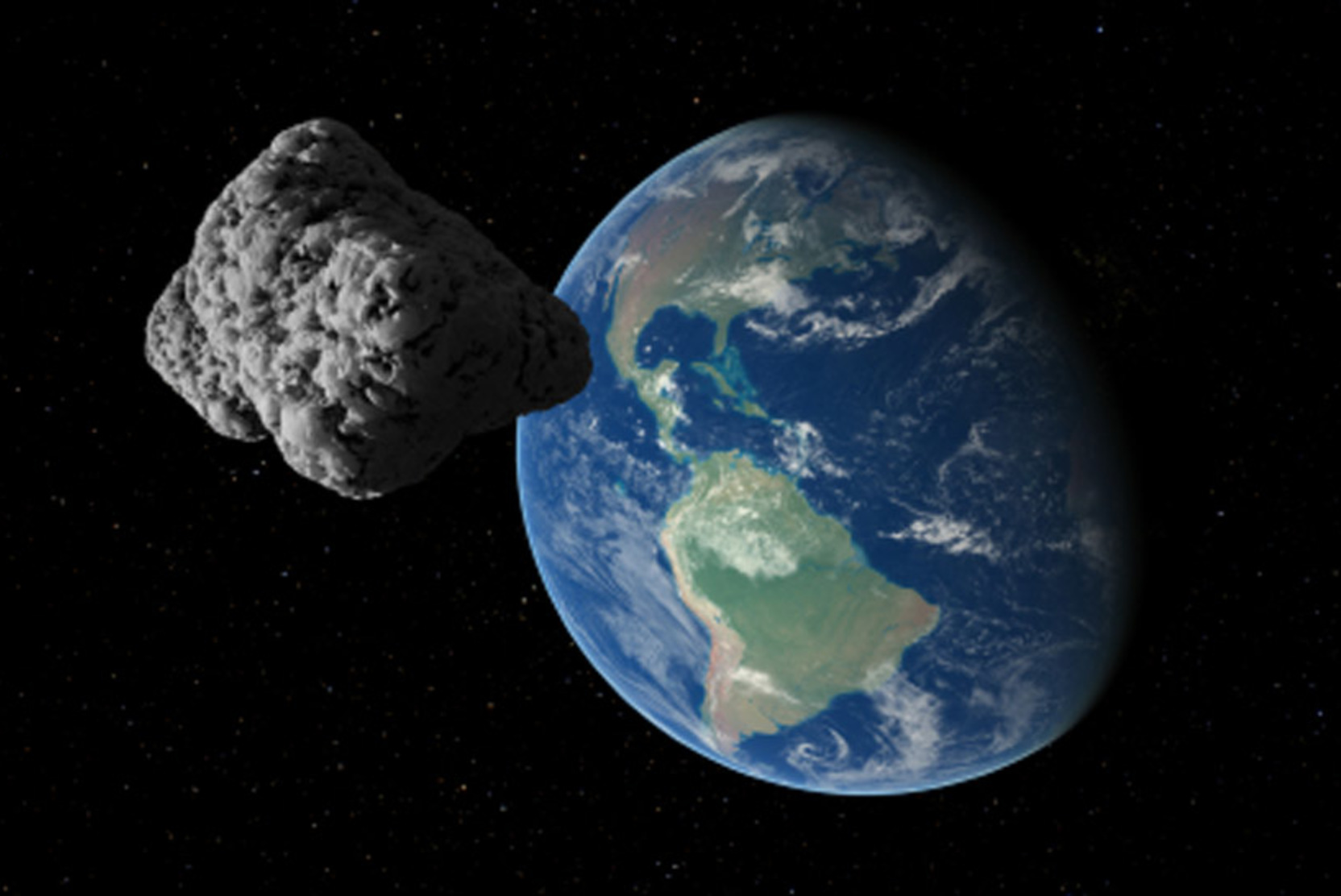 Астероиды бомбардировали раннюю Землю в 10 раз чаще