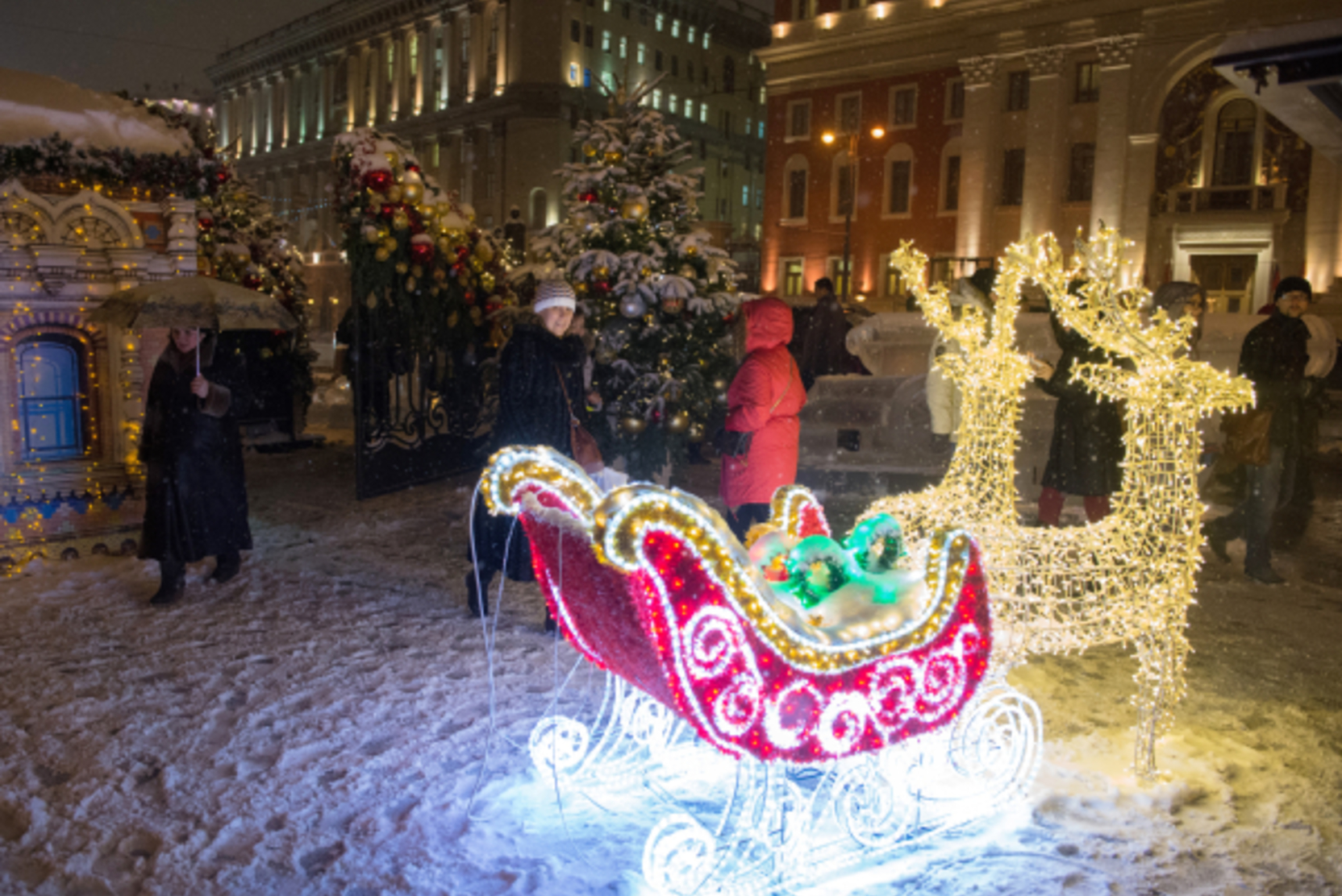 Москва вошла в топ-10 популярных городов России для встречи Нового года