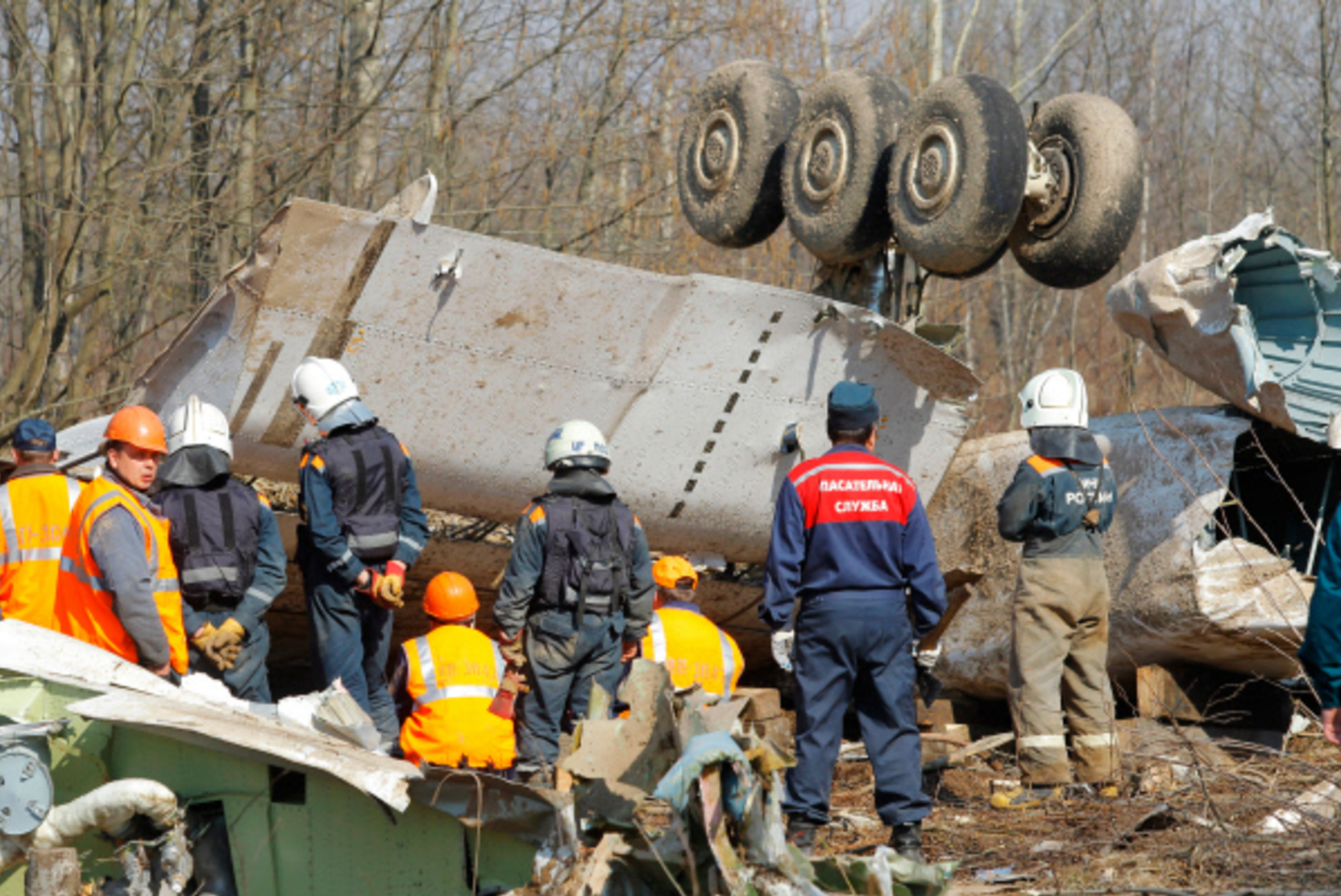 Минобороны Польши назвало крушение Ту-154 с Качиньским трагическим происшествием