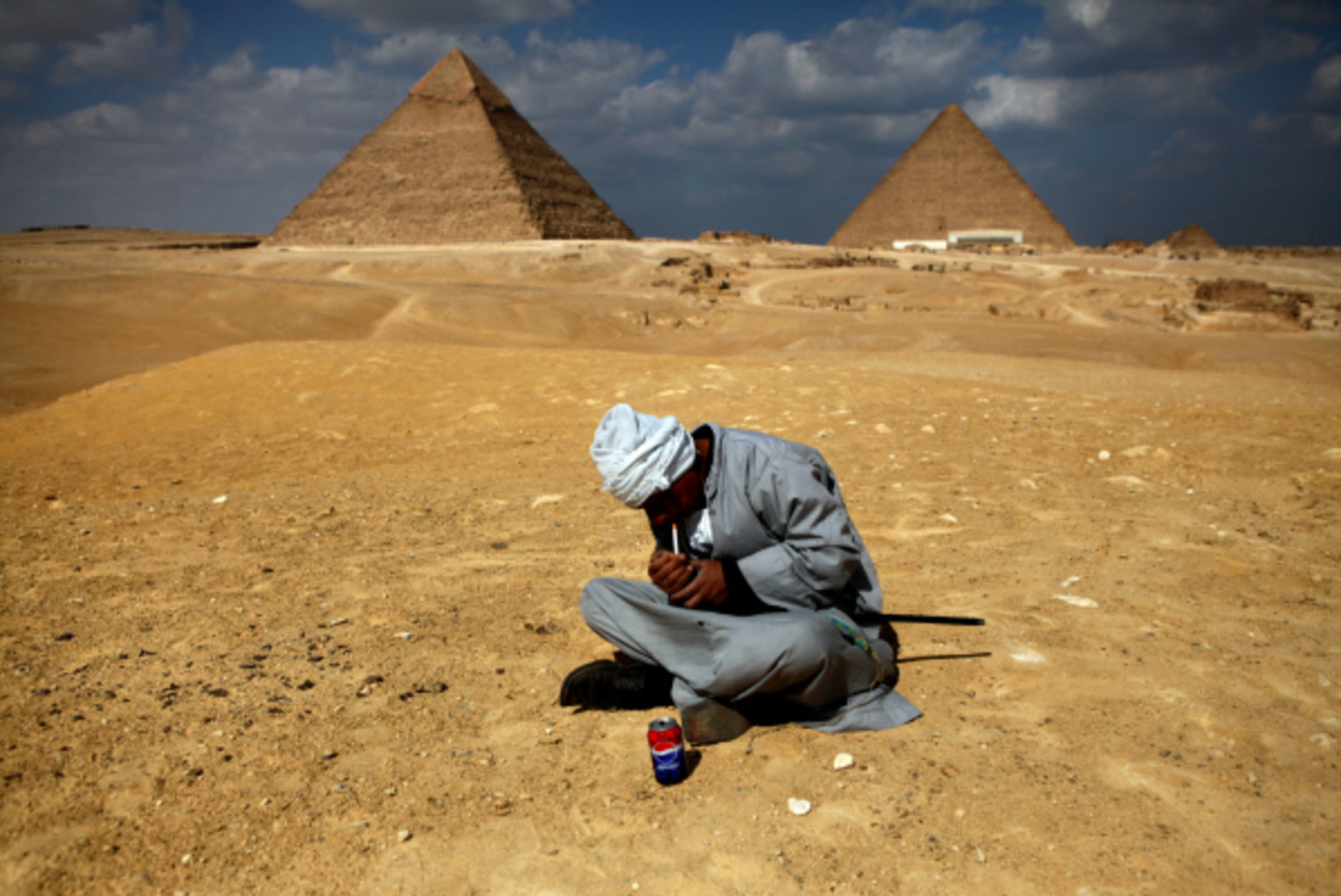 «Ломаная» пирамида в Египте стала доступна туристам