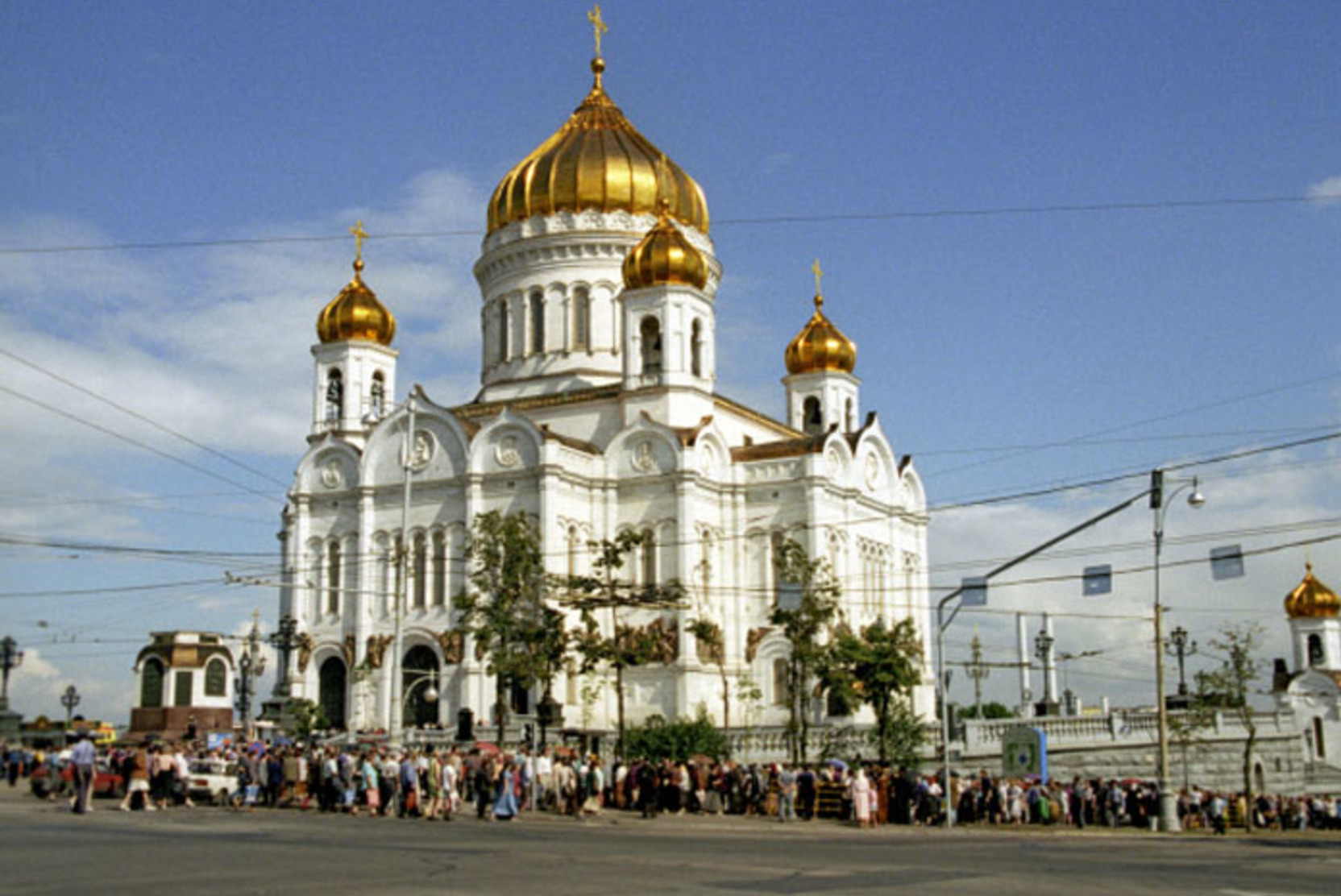 Путин прибыл на пасхальную службу в храм Христа Спасителя