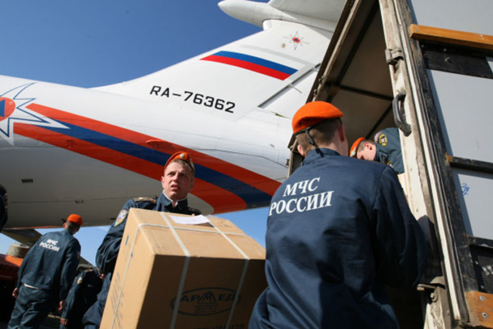 Сирия получила более четырех тонн гуманитарной помощи из России