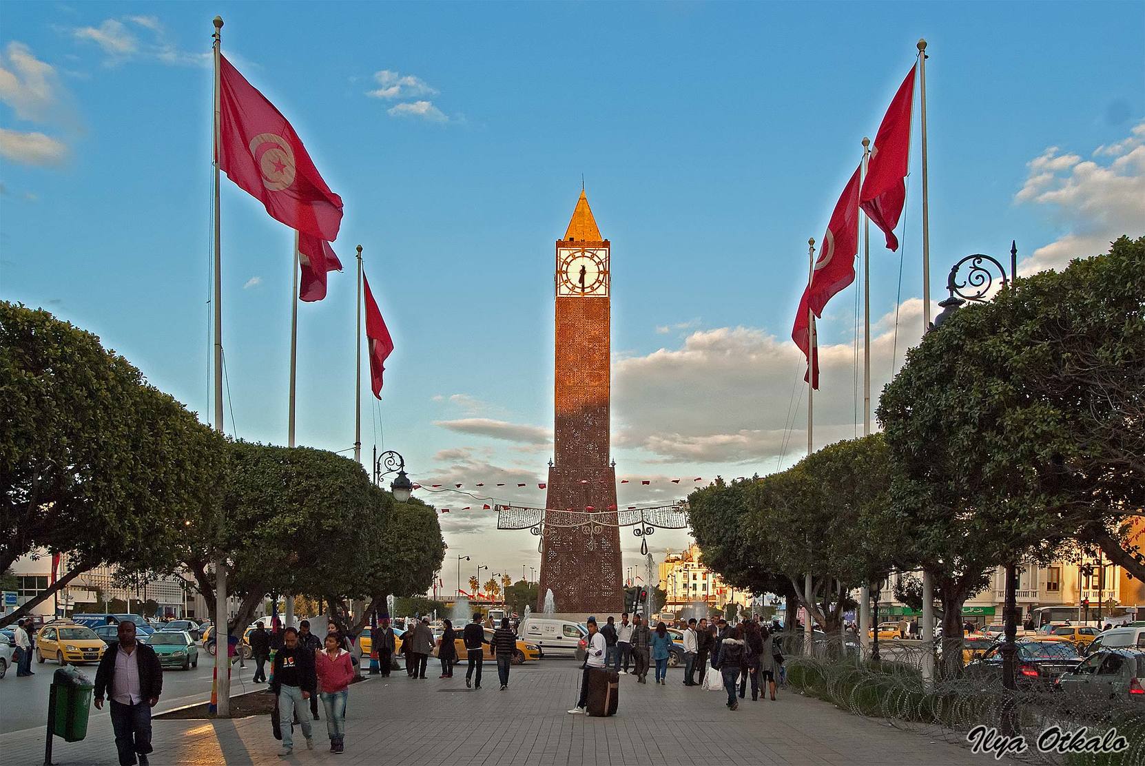 В Тунисе ввели комендантский час и запретили массовые собрания