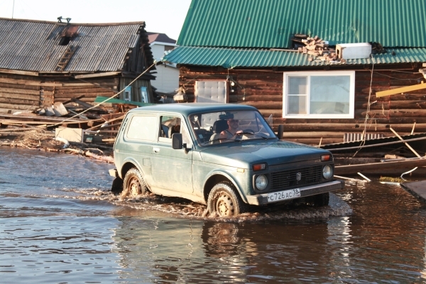  Из-за ледового затора в башкирском селе подтопило 65 домов