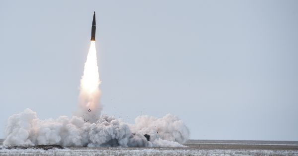 Россия произвела испытательный пуск межконтинентальной баллистической ракеты