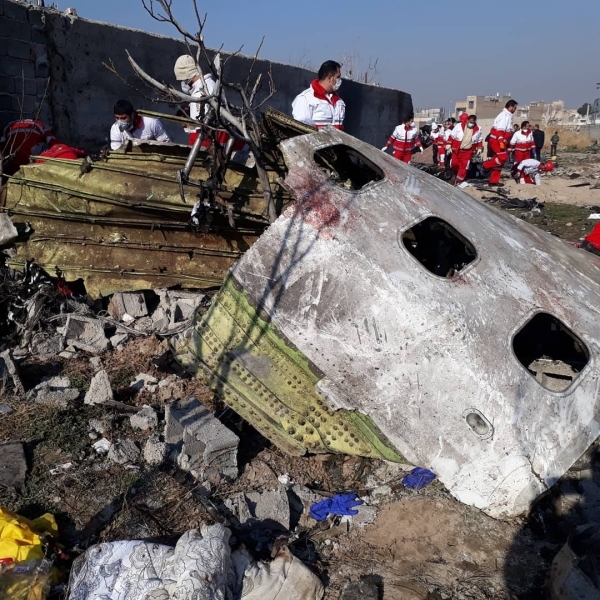 Определены личности 148 погибших в авиакатастрофе в Иране