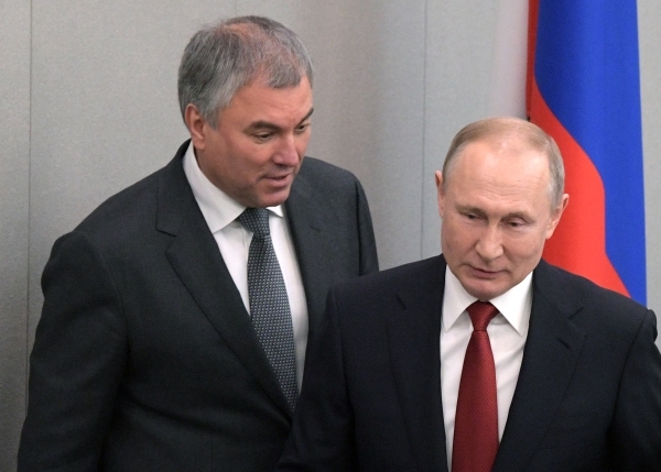 Путин провёл рабочую встречу с Володиным