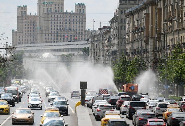 В Москве из-за жары объявлен «оранжевый» уровень погодной опасности 