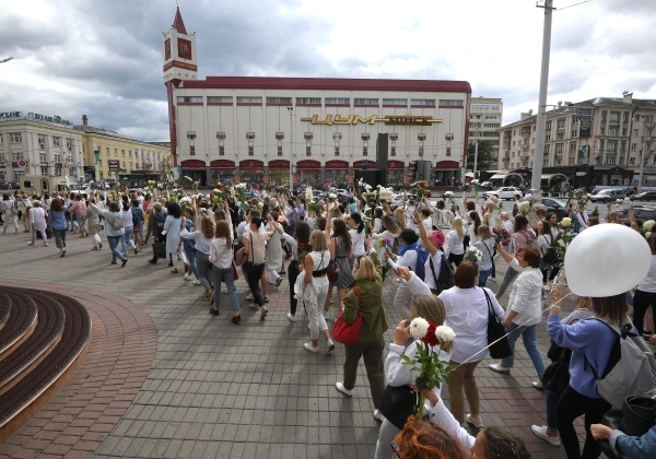 В Минске завершилась акция протеста. Почти 50 человек задержаны