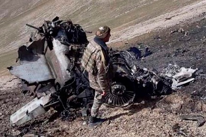 В ДНР сбили неизвестный самолет