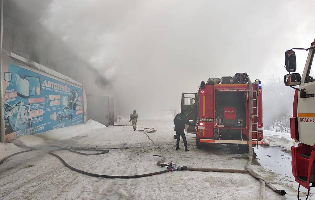 Пожар на рынке в Самаре ликвидирован
