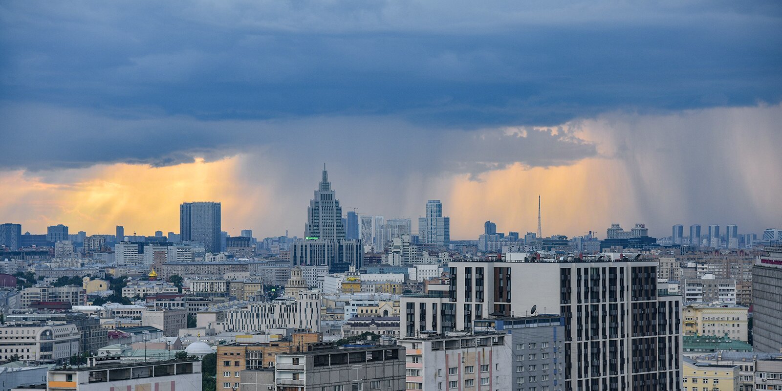 В Москве выпало до четверти месячной нормы осадков