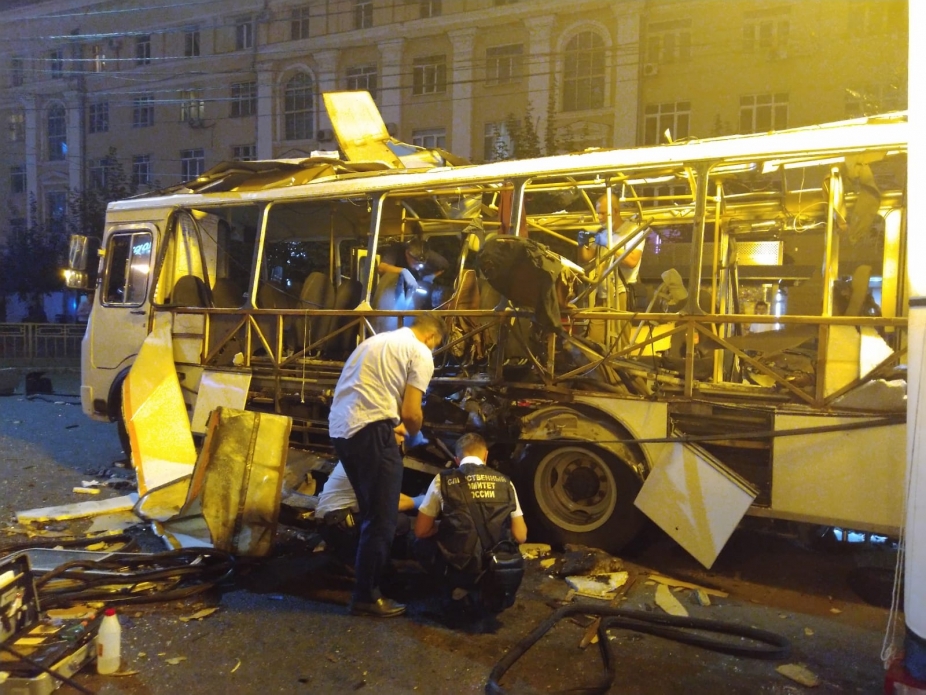 Воронежский губернатор сообщил о росте числа пострадавших при взрыве автобуса