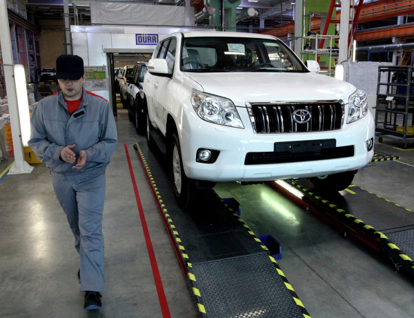 Toyota подтвердила прекращение производства автомобилей в России
