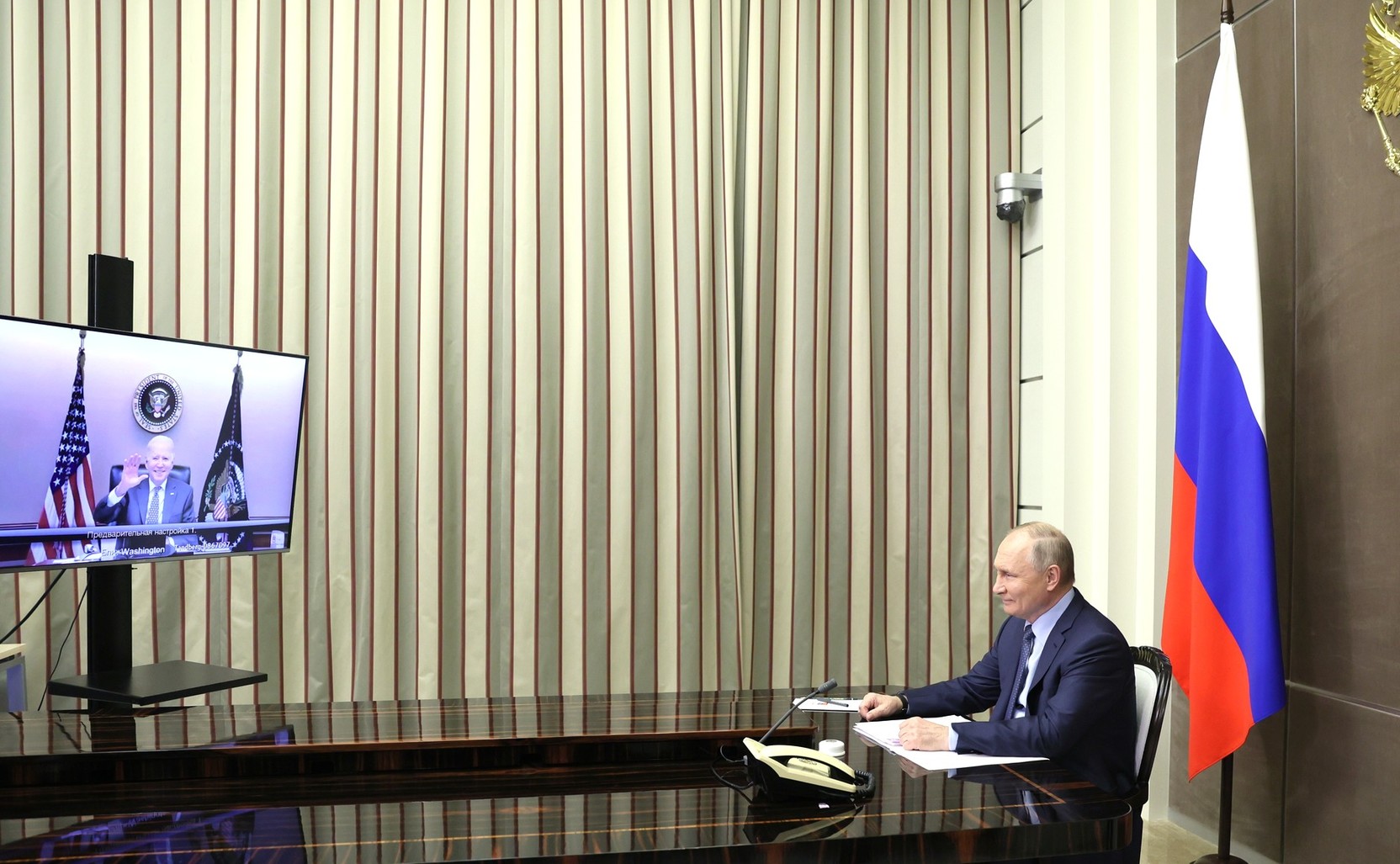 В Кремле заявили, что Путин не планирует переговоры с Байденом