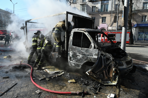 В Харьковской области из-за подрыва машины погиб глава Великого Бурлука
