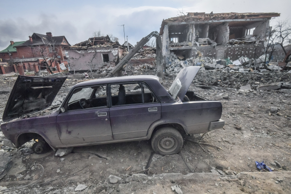 Здание школы уничтожено в Харьковской области в результате обстрела ВСУ