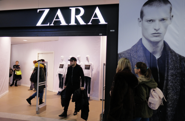 Владелец бренда Zara решил возобновить работу на Украине
