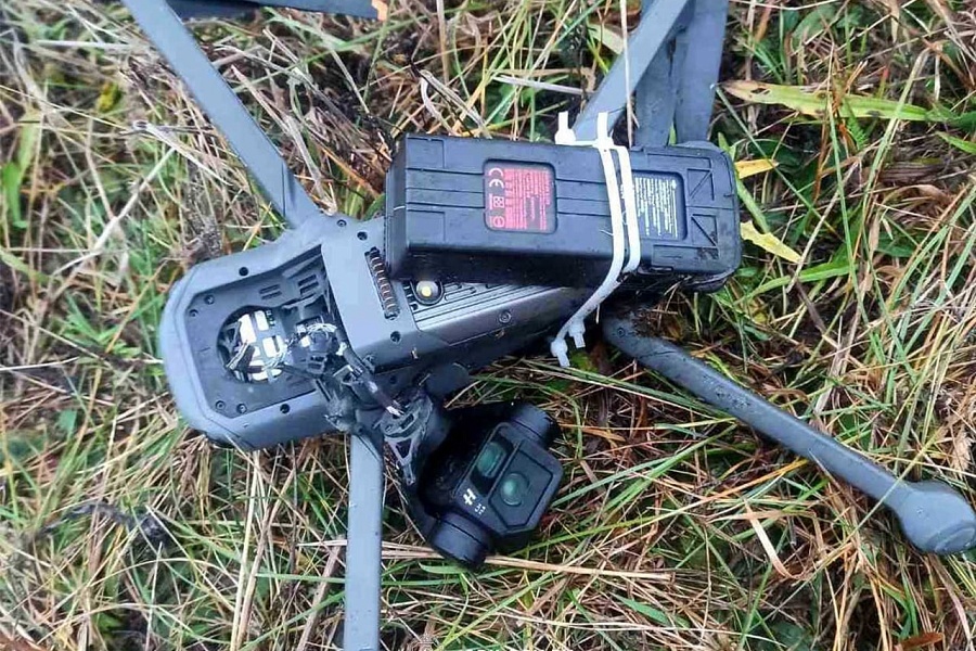 СМИ: украинский дрон упал в поселке Майский Белгородской области