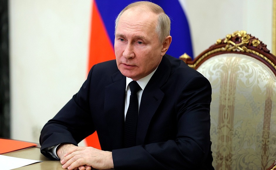 Путин заявил,что Россия нацелена на прекращение боевых действий на Украине