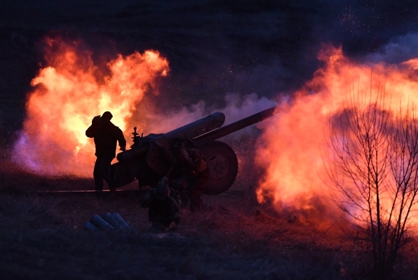 Российские бойцы уничтожили польскую САУ Krab в ДНР