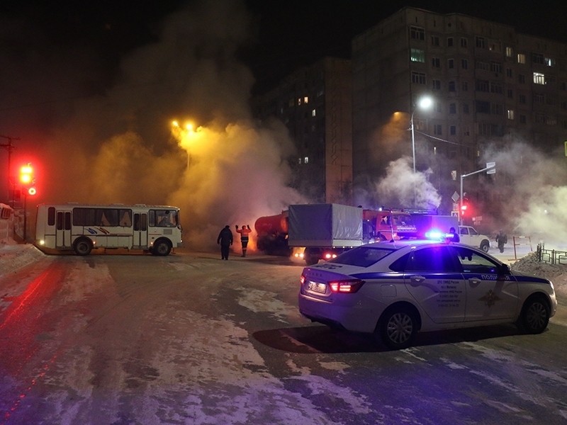 Несколько тысяч человек остались без тепла в 40-градусный мороз в городе РФ