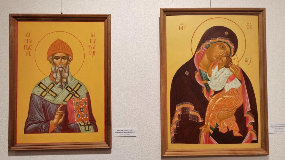 Выставка иконописи открылась в музее изобразительных искусств Калуги
