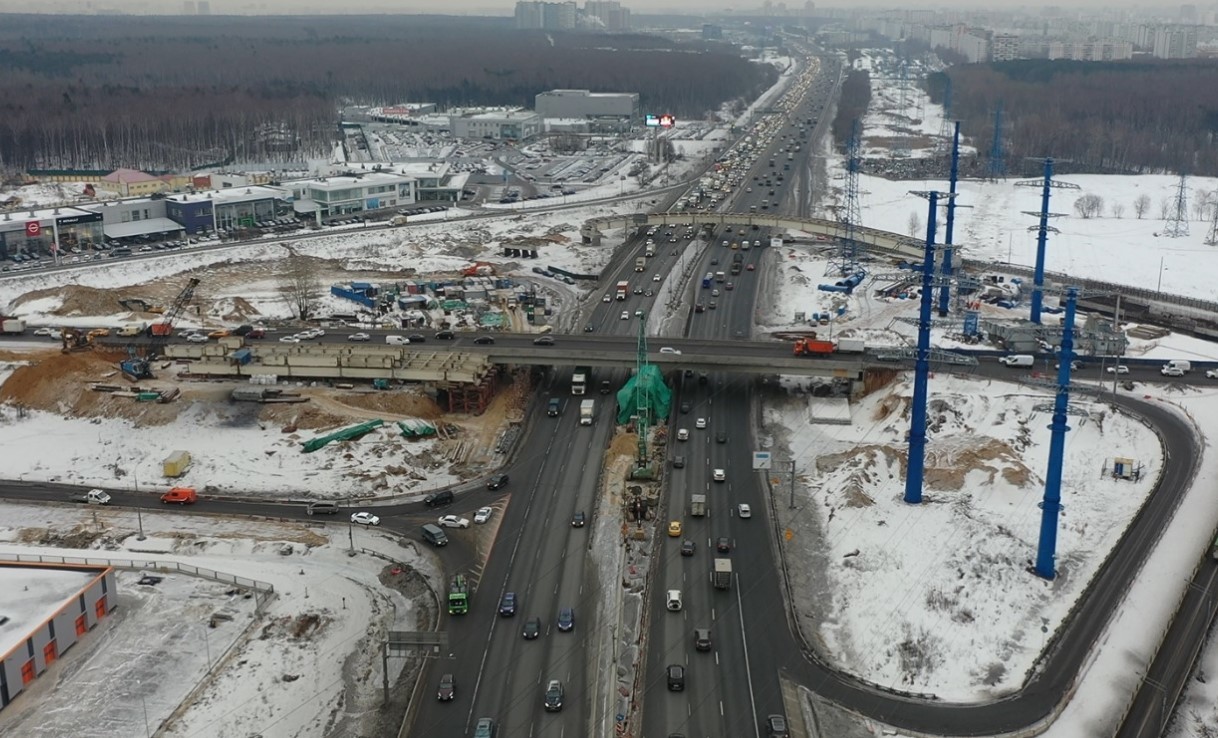 Развязка на пересечении МКАД и Алтуфьевского шоссе откроется до конца 2023 года