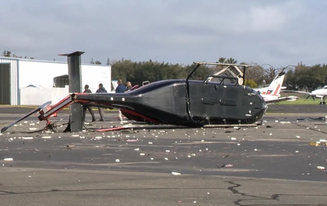 СМИ: Вертолет в Ирландии при падении врезался в здание, есть погибшие