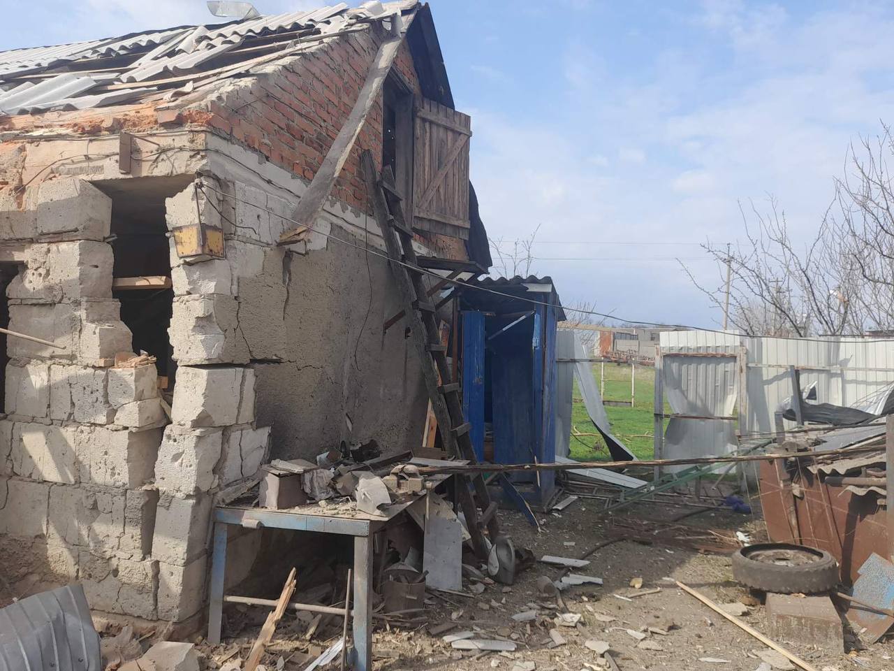 Украинские войска обстреляли белгородское село Сподарюшино