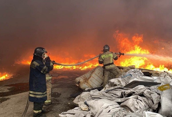 Пожар на терминале компании «НОВАТЭК» в Ленобласти локализовали