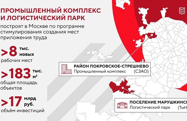 Собянин: Новый логистический парк в ТиНАО даст городу 8 тысяч рабочих мест