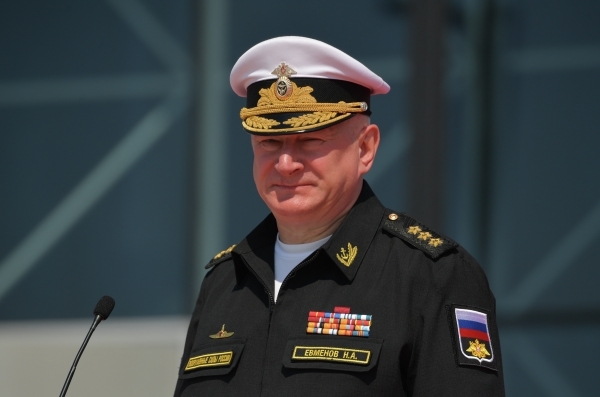 СМИ: главком ВМФ РФ Евменов отправлен в отставку