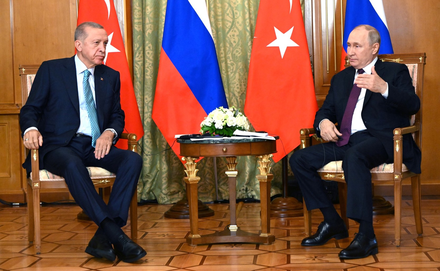 Эрдоган заявил, что дата визита Путина в Турцию еще не определена