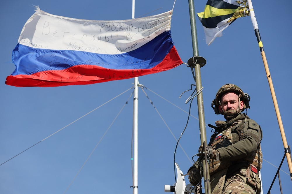 Рогов: над запорожским селом Работино поднят российский флаг
