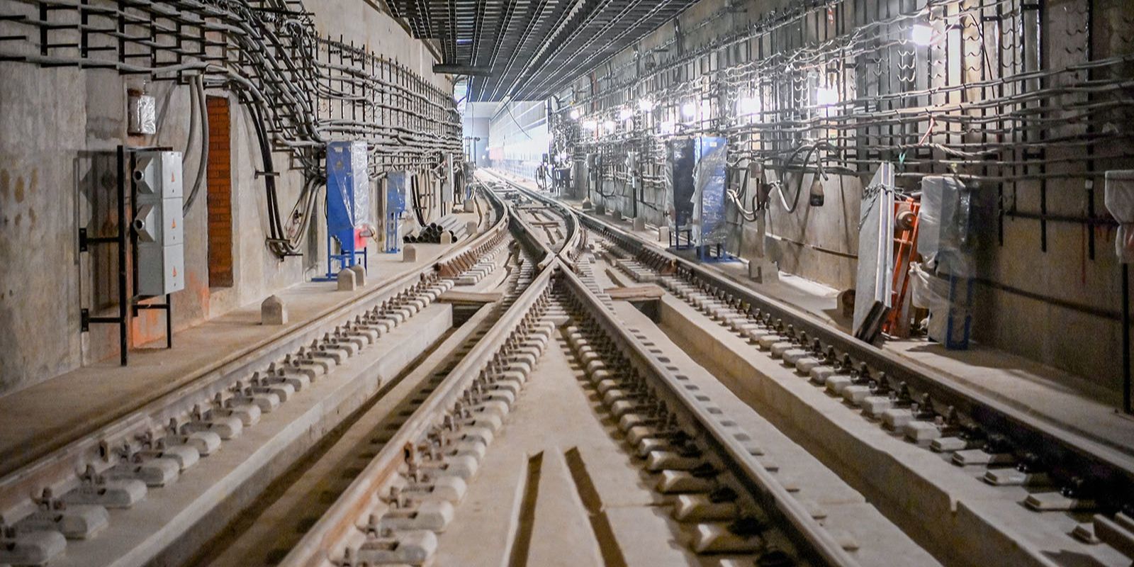  Собянин рассказал о ходе строительства станции метро «Народное Ополчение»