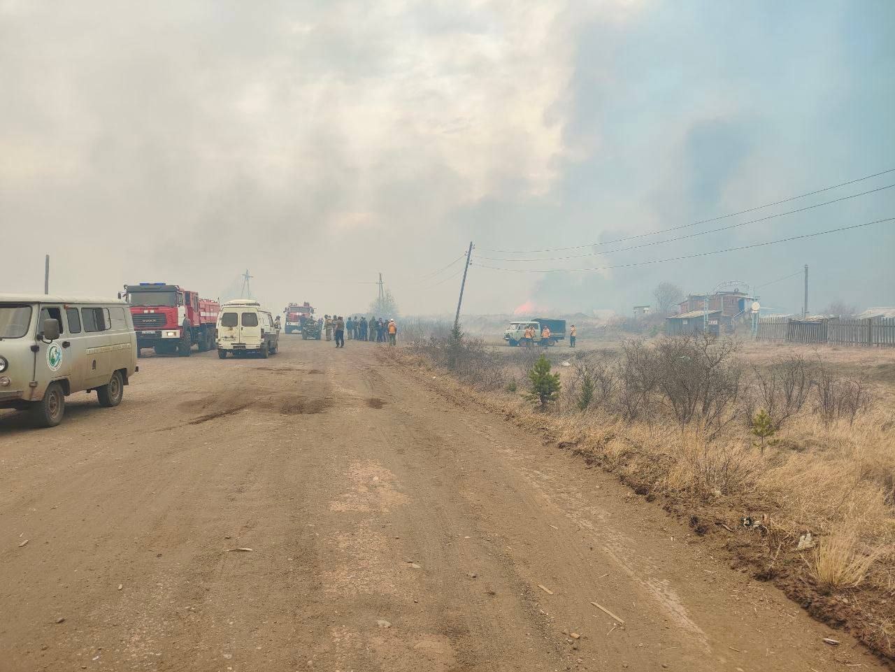 В Иркутской области ведется оценка ущерба на фоне пожаров