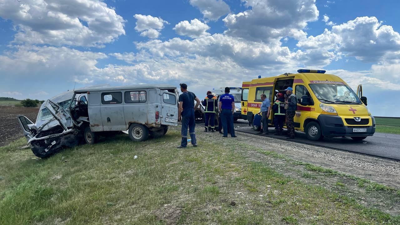 Человек погиб в ДТП с микроавтобусом в Саратовской области, семеро пострадали