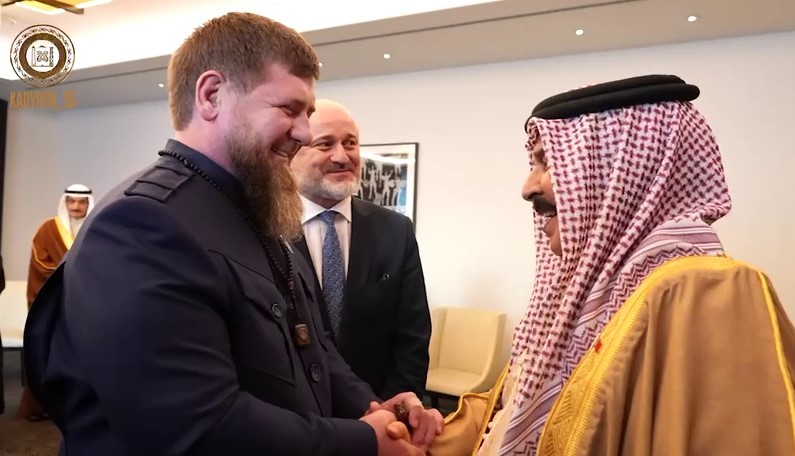 Кадыров встретился с королем и наследным принцем Бахрейна