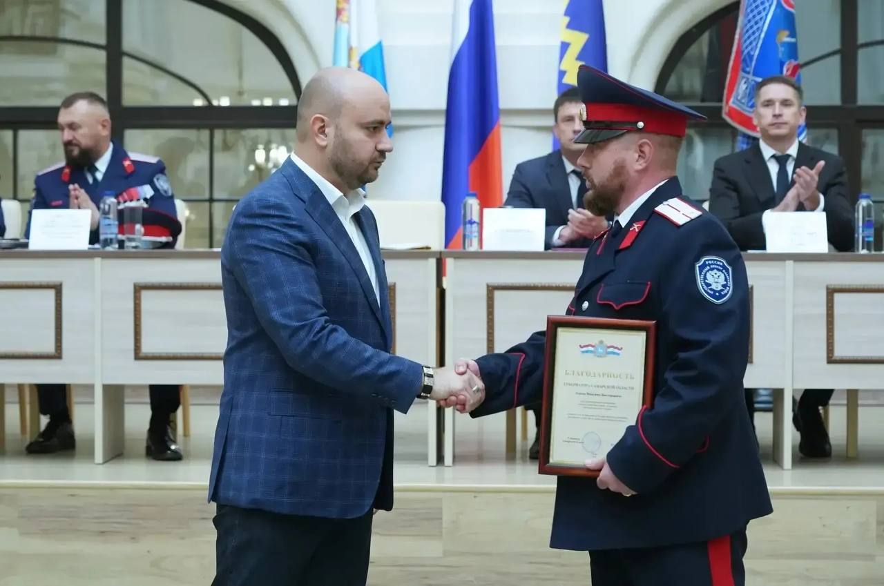 Губернатор Самарской области Вячеслав Федорищев присягнул казачеству