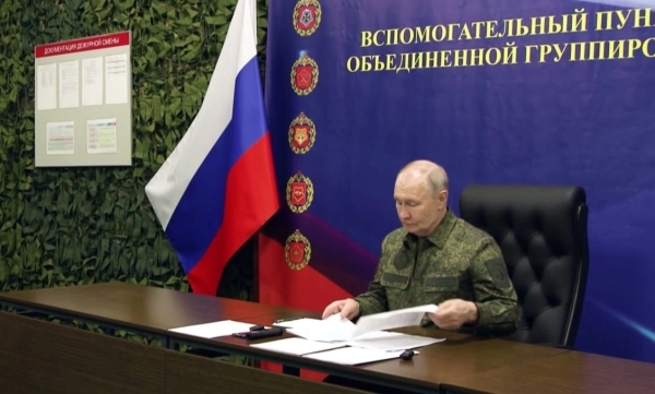 Путин отметил хорошие темпы наступления войск РФ