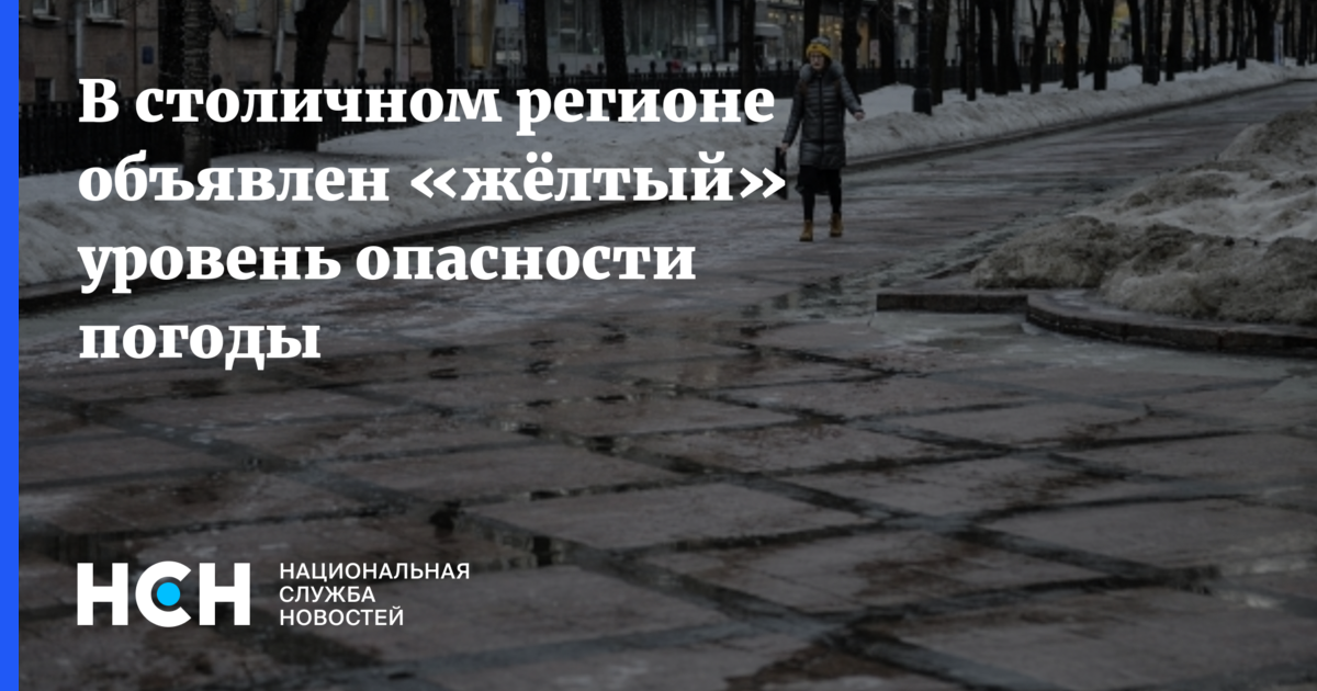 Тишковец о погоде в москве. Желтый уровень погодной опасности.